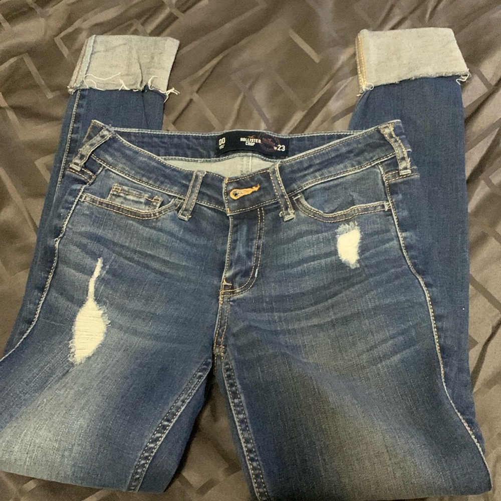 Hollister crop jeans size 00